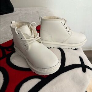 UGG White Chukka Boots